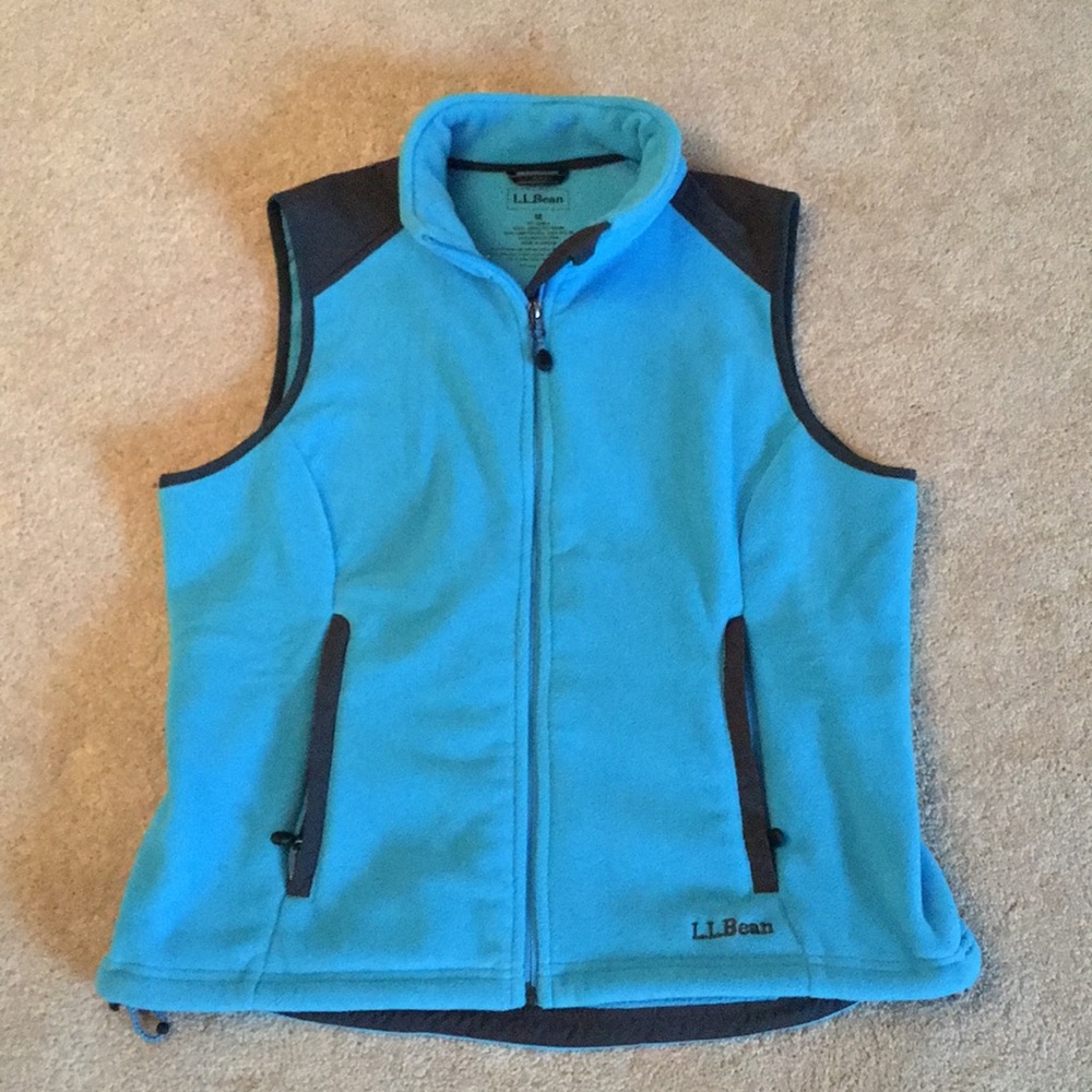 LL Bean Ladies Medium Polartec Vest